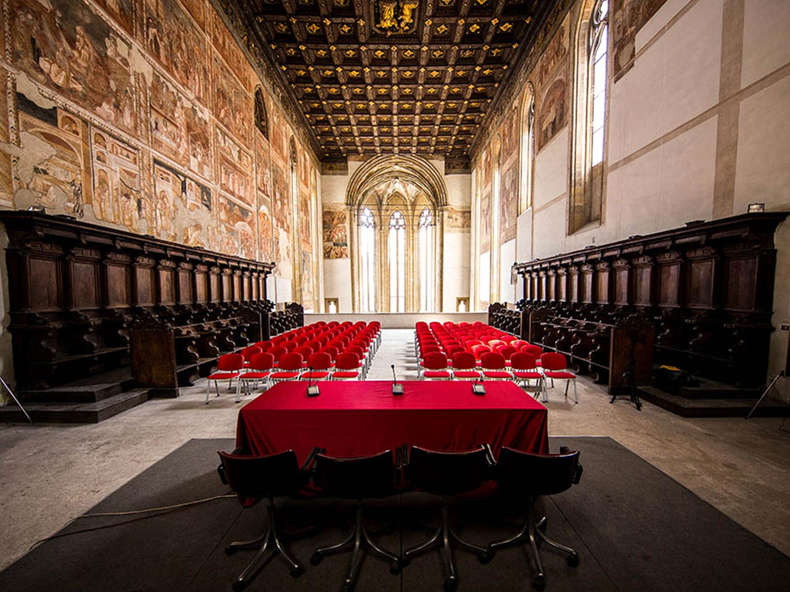 Sala del Coro Gotico - Polo Didattico e Congressuale Donnaregina