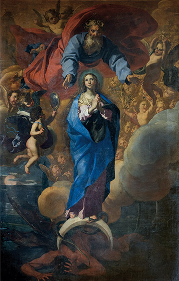 Immacolata-Concezione-Charles-Mellin-complesso-donnaregina