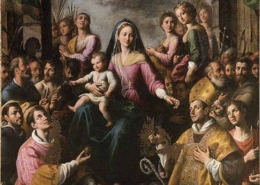 Madonna-e-Santi-Fabrizio-Santafede-complesso-donnaregina