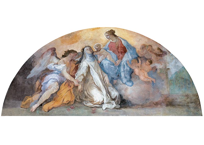 complesso-donnaregina-Visione-di-Santa-Rosa-Giovan-Tommaso-Fasano