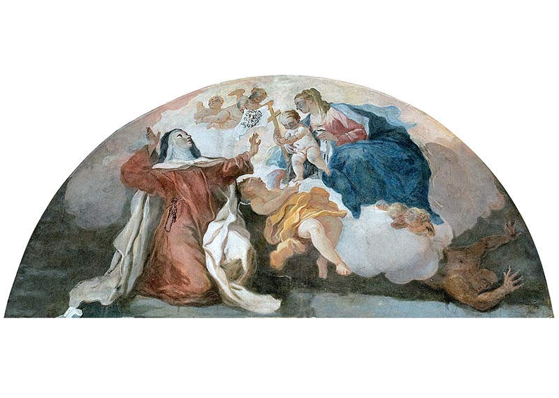 complesso-donnaregina-Episodi-della-vita-di-Santa-Teresa-Giovan-Tommaso-Fasano