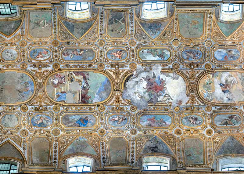 complesso-donnaregina-Episodi-della-vita-della-Vergine-e-Gloria-di-San-Francesco-Francesco-de-Benedictis