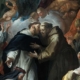 complesso-donnaregina-Incontro-fra-San-Domenico-e-San-Francesco-e-altri-Santi-Giovan-Tommaso-Fasano