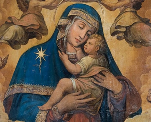 complesso-donnaregina-Madonna-del-Carmine-Ignoto-pittore-napoletano