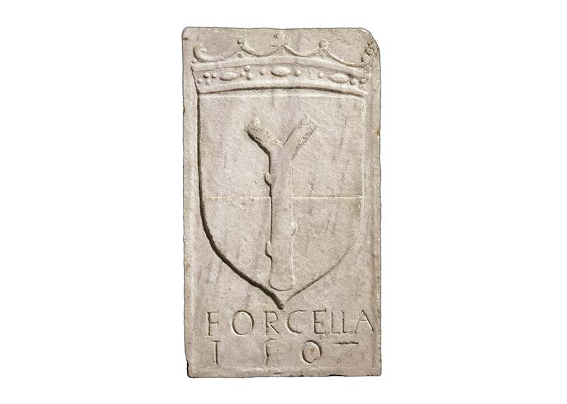 complesso donnaregina - Stemma del seggio di Forcella - Ignoto scultore napoletano