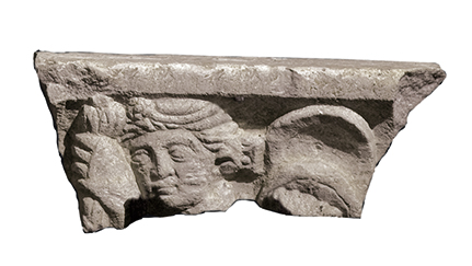complesso donnaregina - frammento di sarcofago